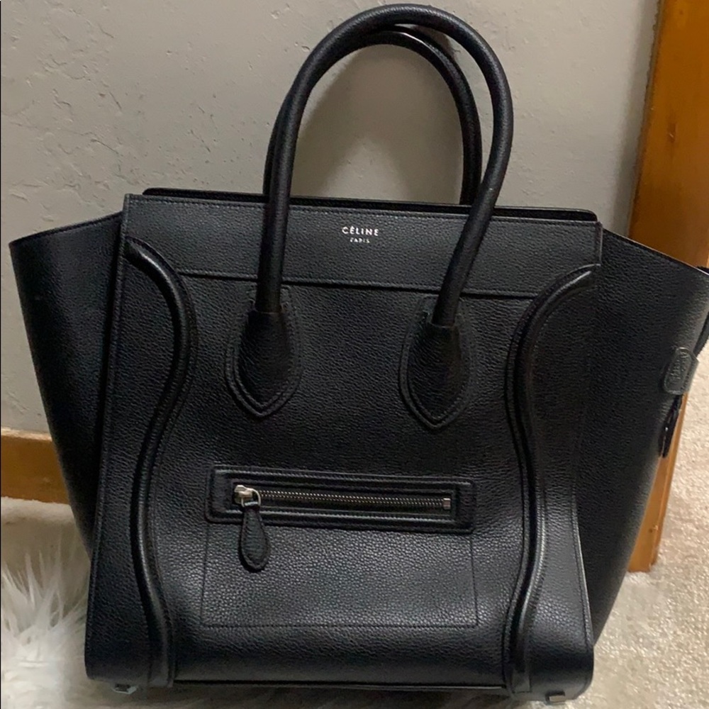 Celine Mini Luggage Handbag - Picture 2 of 8